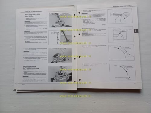 Piaggio Motori 250 1998 manuale officina italiano originale