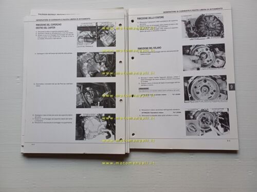 Piaggio Motori 250 1998 manuale officina italiano originale