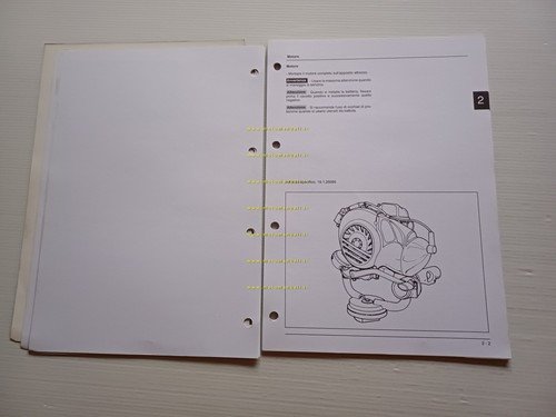 Piaggio Motori a Marce (Vespa PX) 1998 manuale officina italiano …