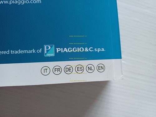 Piaggio MP3 300 ie Sport-Business 2014 manuale uso manutenzione originale