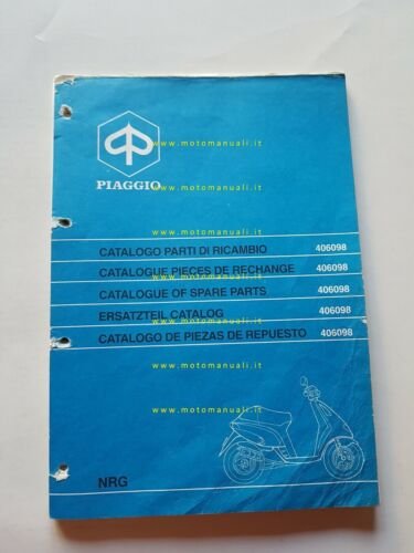 Piaggio NRG 50 1994 catalogo ricambi originale