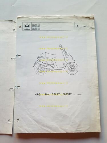 Piaggio NRG 50 1994 catalogo ricambi originale