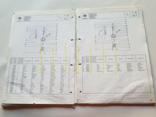 Piaggio NRG 50 1994 catalogo ricambi originale