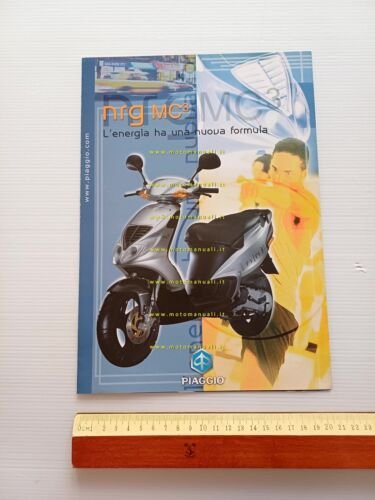 Piaggio NRG 50 MC3 2001 depliant originale ITALIANO scooter