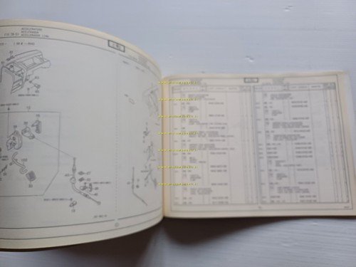 Piaggio Porter 1993 catalogo ricambi originale