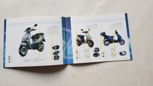 Piaggio produzione modelli 2001 depliant originale italiano