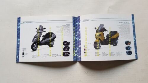 Piaggio produzione modelli 2001 depliant originale italiano