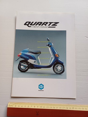 Piaggio Quartz 50 depliant originale italiano