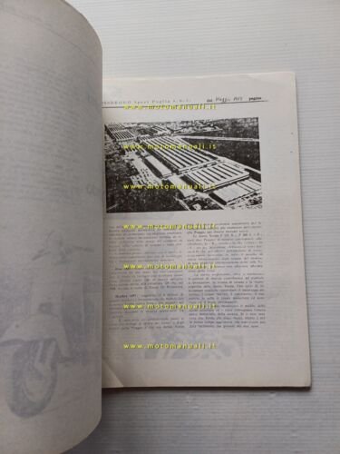 Piaggio raccolta redazionali -comunicati stampa lancio Vespa PX Nuova Linea …