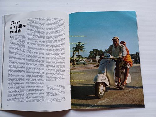 Piaggio Rivista Aziendale n. 107 1971 originale no depliant brochure