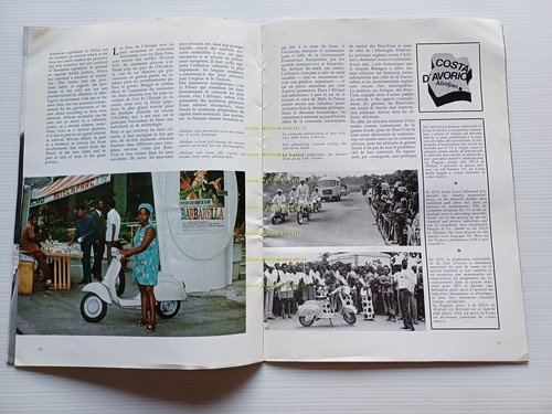 Piaggio Rivista Aziendale n. 107 1971 originale no depliant brochure