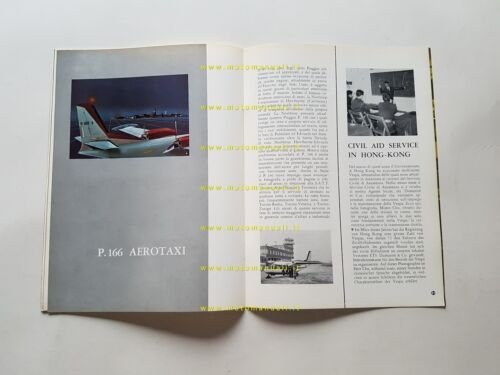 Piaggio Rivista Aziendale n. 80 1963 originale no depliant brochure