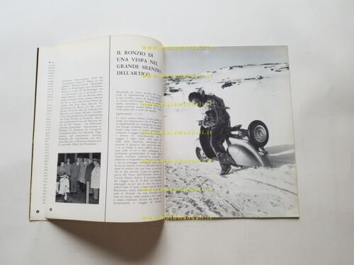 Piaggio Rivista Aziendale n. 80 1963 originale no depliant brochure