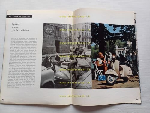 Piaggio Rivista Aziendale originale n. 86 1964 - la Vespa …