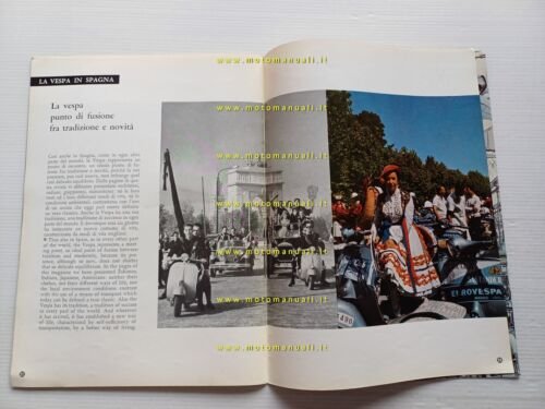Piaggio Rivista Aziendale originale n. 86 1964 - la Vespa …
