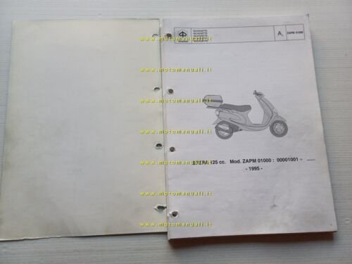 Piaggio Sfera 125 1995 catalogo ricambi originale