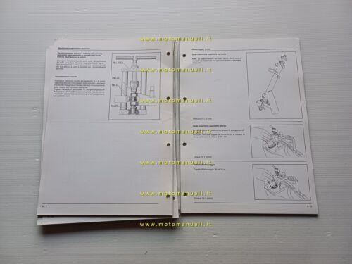 Piaggio Sfera 125 1995 manuale officina italiano originale workshop manual