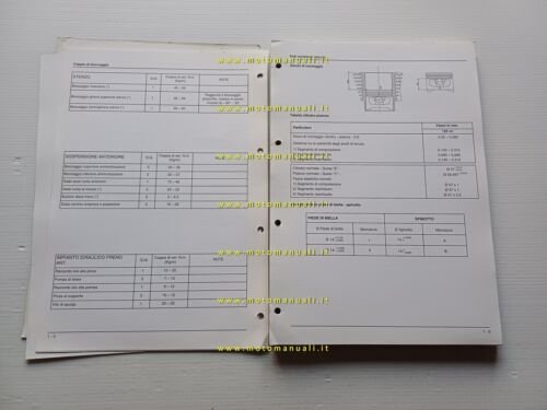 Piaggio Sfera 125 1995 manuale officina italiano originale workshop manual
