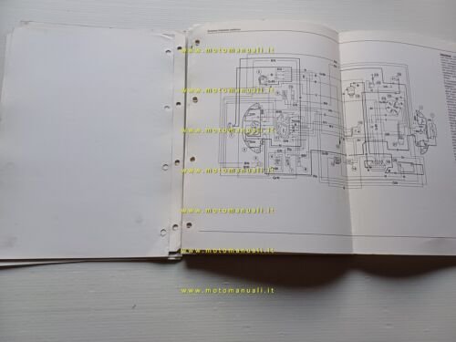 Piaggio Sfera 125 1995 manuale officina italiano originale workshop manual