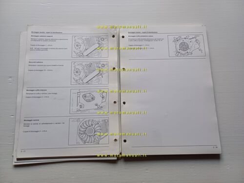 Piaggio Sfera 125 1995 manuale officina italiano originale workshop manual