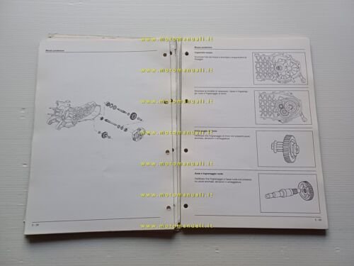Piaggio Sfera 125 1995 manuale officina italiano originale workshop manual
