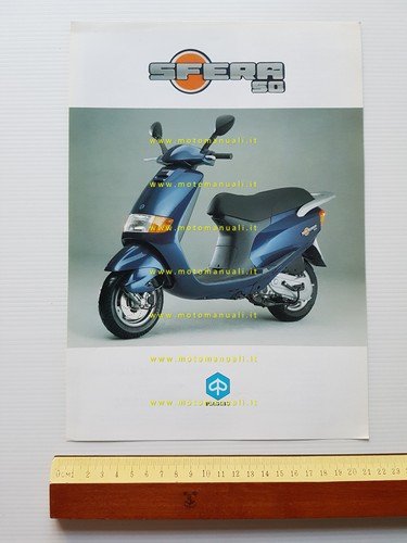 Piaggio Sfera 50 1991 depliant originale italiano