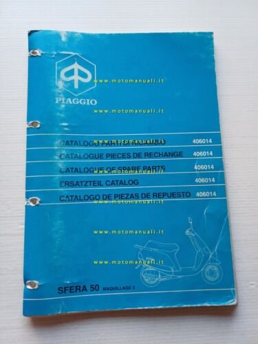 Piaggio Sfera 50 Maquillage 2 SM51T 1994 catalogo ricambi originale