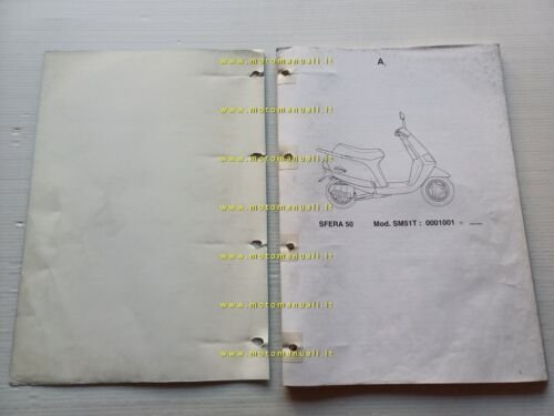 Piaggio Sfera 50 Maquillage 2 SM51T 1994 catalogo ricambi originale