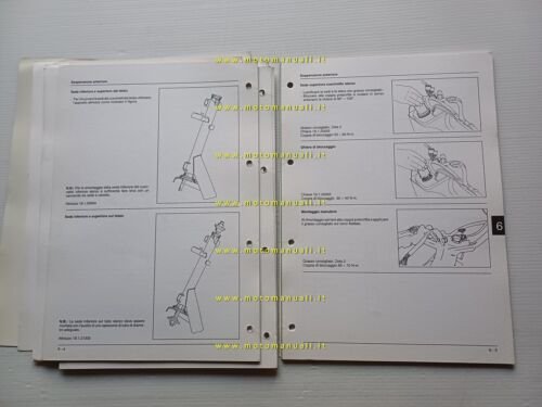 Piaggio Skipper 125 - 180 1998 manuale officina TELAIO originale …