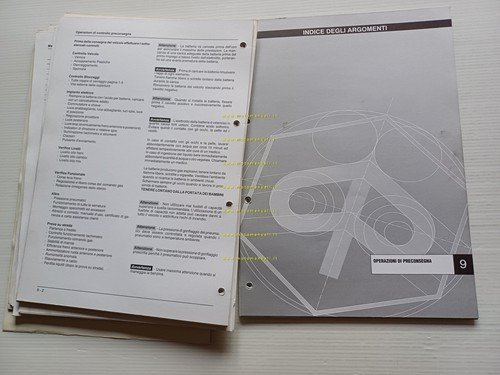 Piaggio Skipper 125 -180- 125 4T 2000 manuale officina TELAIO …