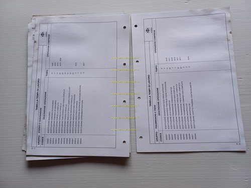 Piaggio Velofax 50 1995 manuale officina italiano originale