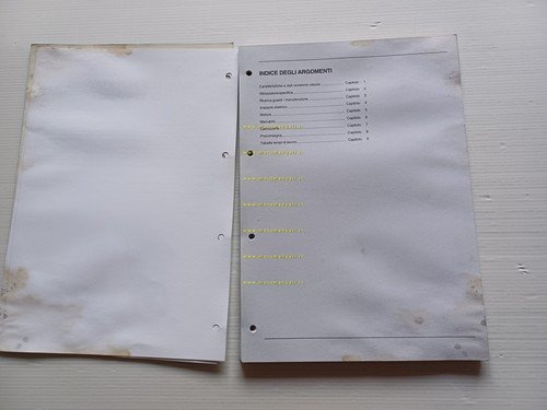 Piaggio Velofax 50 1995 manuale officina italiano originale