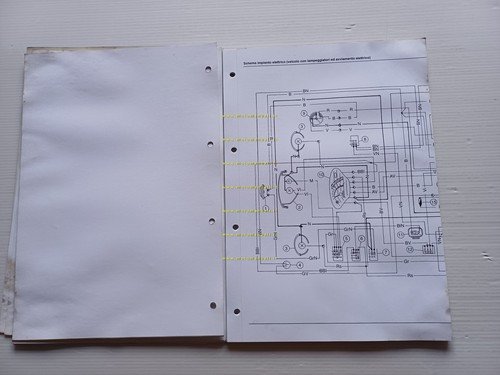 Piaggio Velofax 50 1995 manuale officina italiano originale