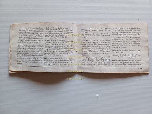 Piaggio Vespa 125 2% manuale uso manutenzione libretto originale