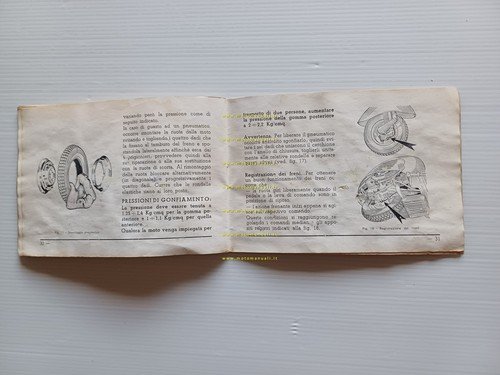 Piaggio Vespa 125 2% manuale uso manutenzione libretto originale