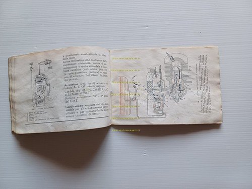 Piaggio Vespa 125 2% manuale uso manutenzione libretto originale