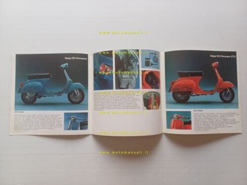 Piaggio Vespa 125 Primavera - 125 Primavera ET3 1981 depliant …