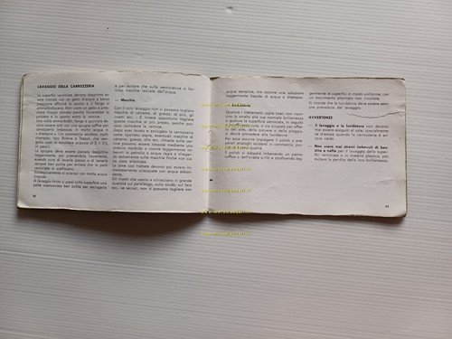 Piaggio Vespa 125 Primavera 1970 manuale uso manutenzione libretto originale