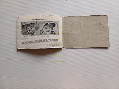 Piaggio Vespa 125 Primavera 1970 manuale uso manutenzione libretto originale