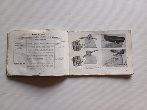 Piaggio Vespa 125 Primavera 1970 manuale uso manutenzione libretto originale