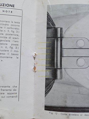 Piaggio Vespa 125 Primavera 1970 manuale uso manutenzione libretto originale