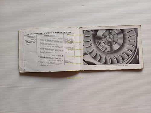 Piaggio Vespa 125 Primavera 1970 manuale uso manutenzione libretto originale