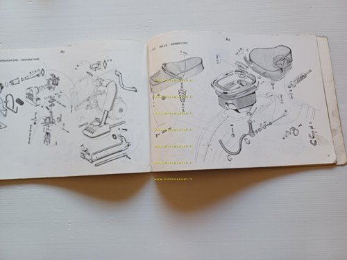 Piaggio VESPA 125 PRIMAVERA ET3 -50 R-50 SPECIAL 1982 manuale …