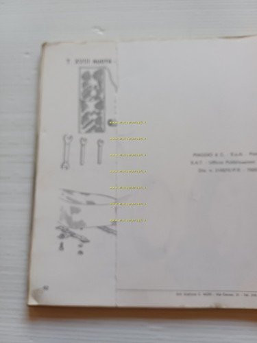 Piaggio VESPA 125 PRIMAVERA ET3 -50 R-50 SPECIAL 1982 manuale …