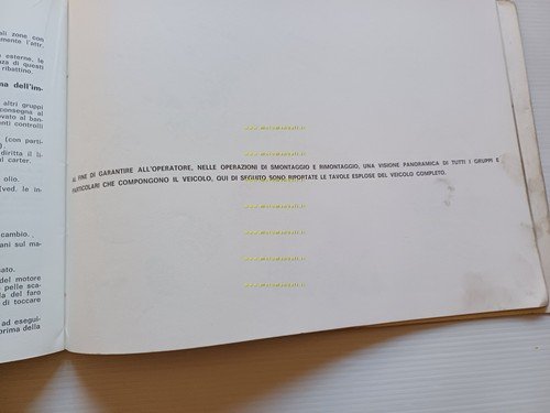 Piaggio VESPA 125 PRIMAVERA ET3 -50 R-50 SPECIAL 1982 manuale …