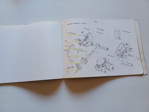 Piaggio VESPA 125 PRIMAVERA ET3 -50 R-50 SPECIAL 1982 manuale …