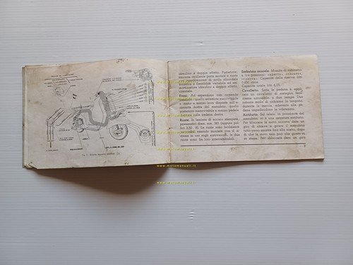Piaggio Vespa 125 VN1T - VN2T manuale uso manutenzione libretto …