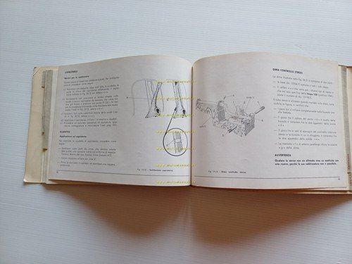 Piaggio Vespa 150 VBA 1958 manuale officina italiano originale