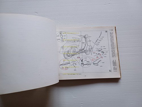 Piaggio Vespa 150 VBA catalogo ricambi originale