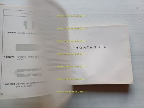 Piaggio Vespa 200-180-150-125-90-50 1972 manuale officina originale shop manual